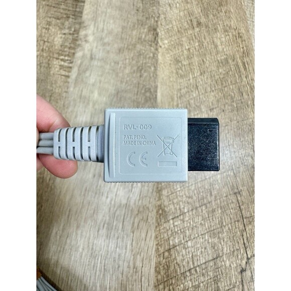 Original Genuine Nintendo Wii Wii U AV Video Composite Cable Cord OEM RVL-009 - Picture 3 of 5